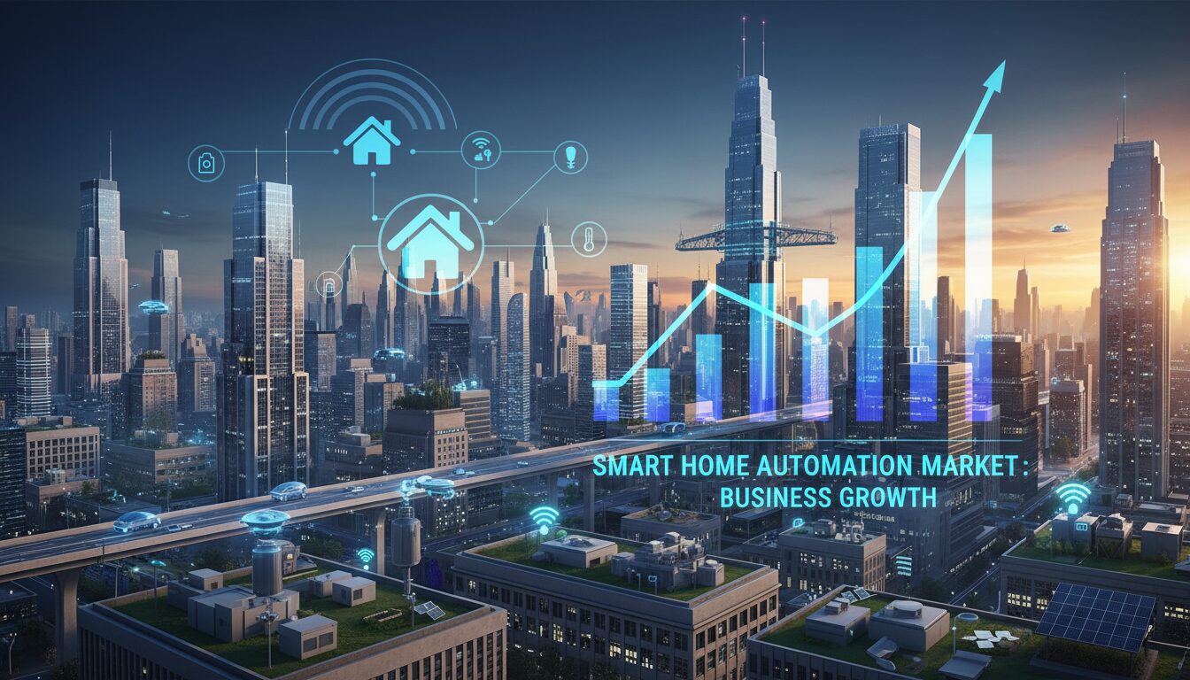 découvrez comment le marché de l'automatisation domestique intelligente connaît une croissance rapide, transformant les foyers et atteignant de nouveaux sommets financiers grâce aux innovations technologiques.