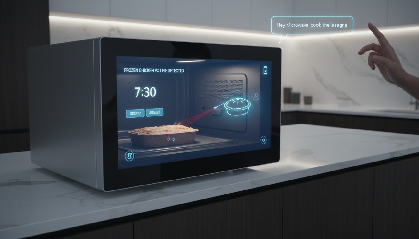 découvrez comment les micro-ondes intelligents intègrent la domotique pour ajuster automatiquement l’heure après le changement d’heure et les coupures de courant, offrant praticité et modernité dans votre cuisine.