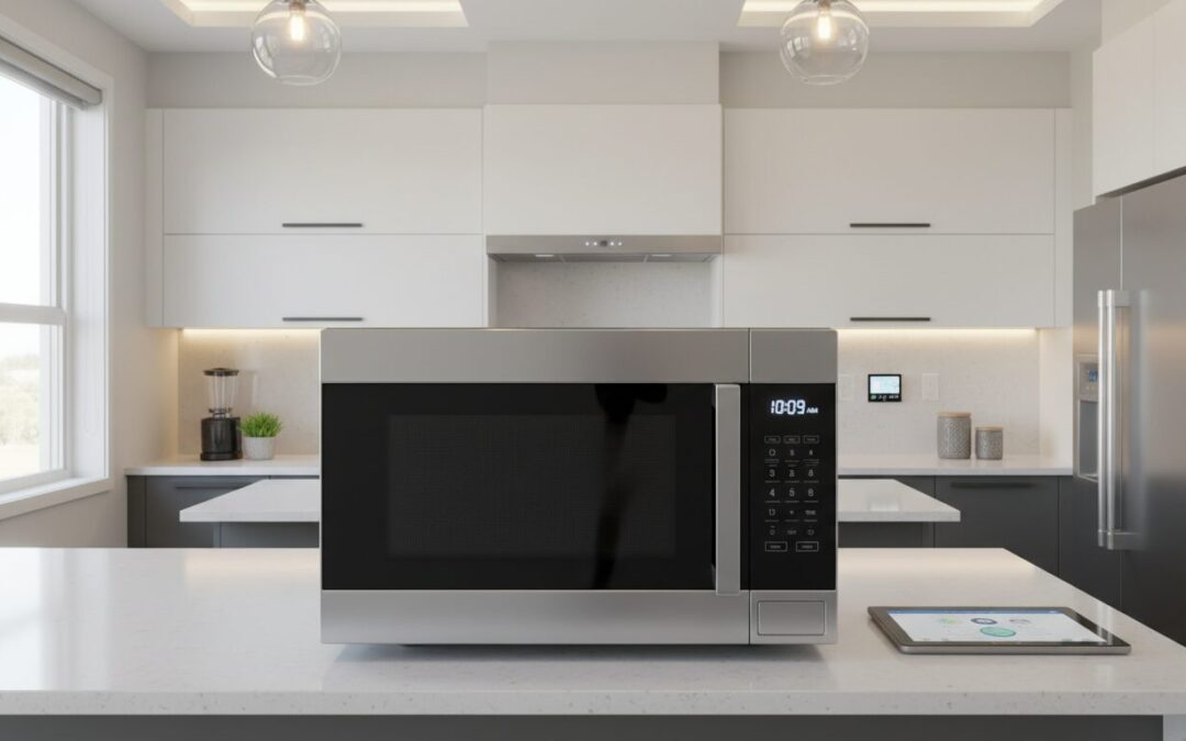 découvrez comment les micro-ondes intelligents utilisent la domotique pour ajuster automatiquement l'heure après les changements d'heure et les coupures de courant, assurant ainsi un confort optimal et une utilisation sans souci.