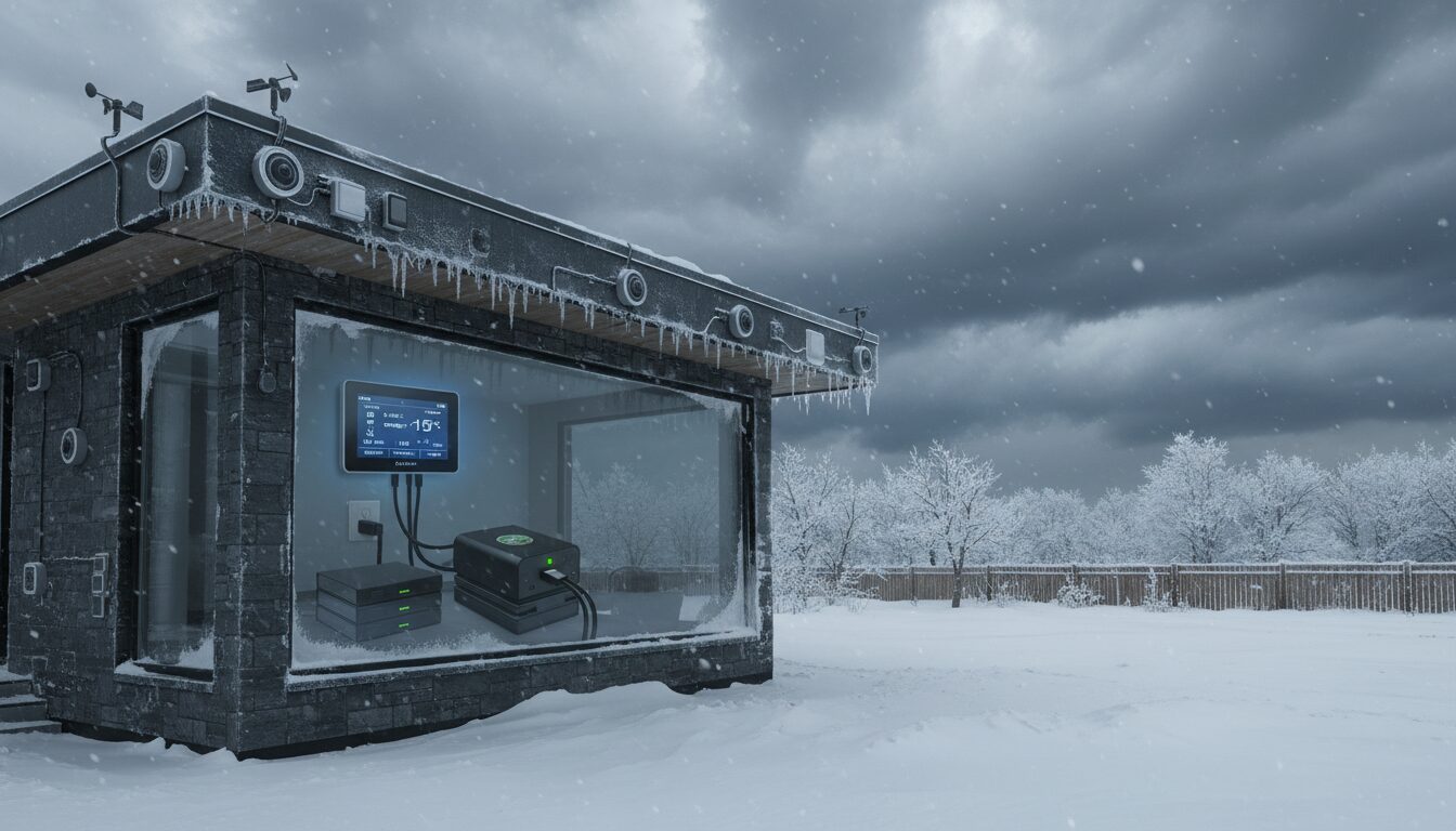 découvrez comment préparer votre maison connectée aux tempêtes d'hiver en comprenant l'impact du gel sur les capteurs iot et l'importance d'une alimentation de secours pour votre thermostat afin d'assurer confort et sécurité.