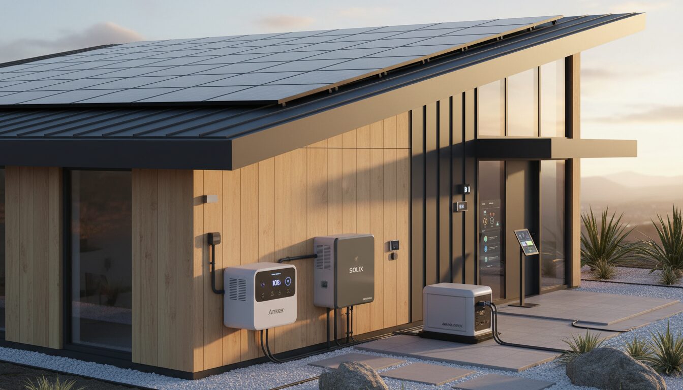 découvrez la solix e10 d'anker, une solution innovante combinant énergie solaire, batterie intégrée et générateur pour une alimentation fiable et puissante, idéale pour une énergie autonome et sans compromis.