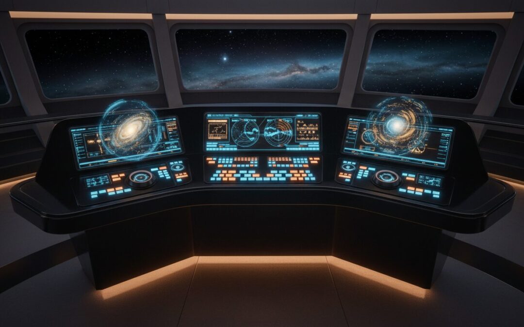 découvrez comment j'ai conçu le panneau de contrôle star trek de mes rêves, alliant technologie futuriste et passion pour la science-fiction.