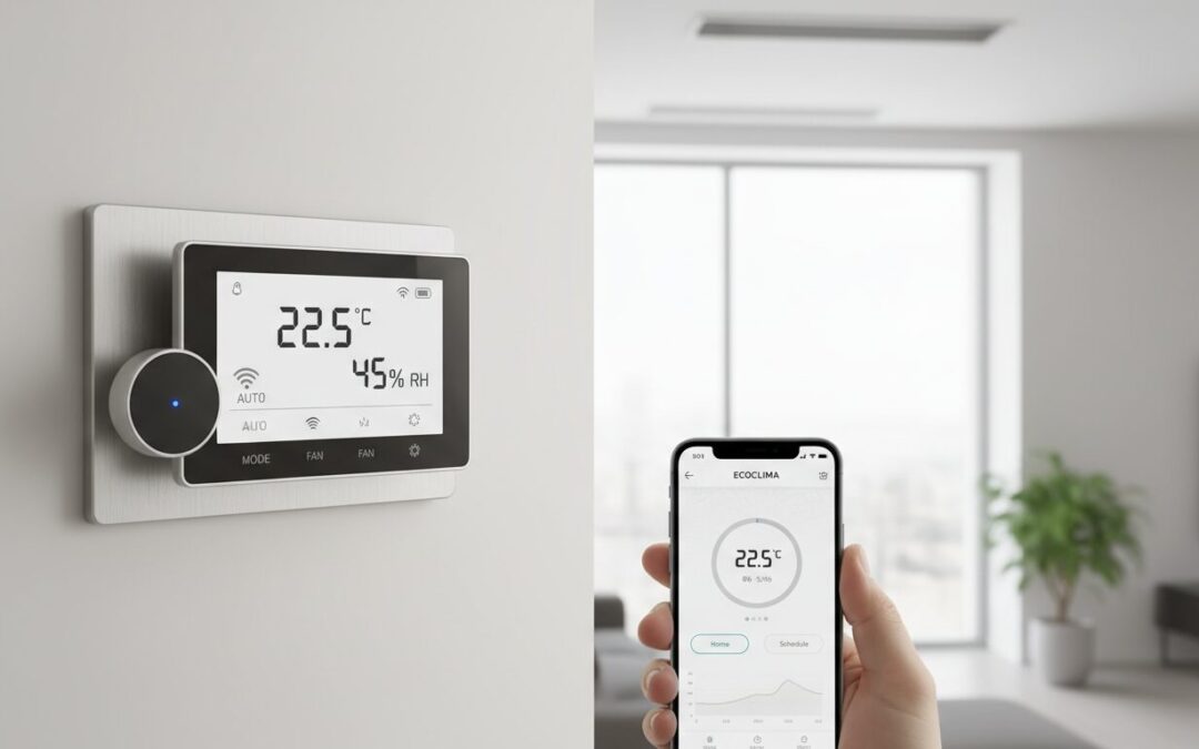 contrôleur zigbee intelligent de température et d'humidité avec sonde extensible et relais 10a. contrôlez à distance via l'application tuya vos systèmes de climatisation, chauffage et pompes pour un confort optimal.