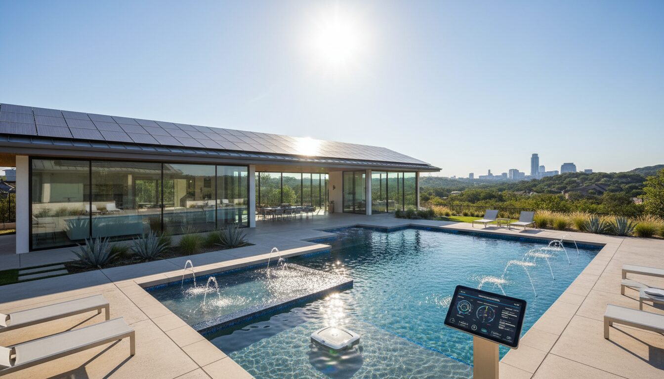 découvrez comment la domotique à austin intègre harmonieusement les systèmes cvc, solaires et piscines pour offrir une solution connectée, efficace et innovante, simplifiant la gestion de votre maison intelligente.