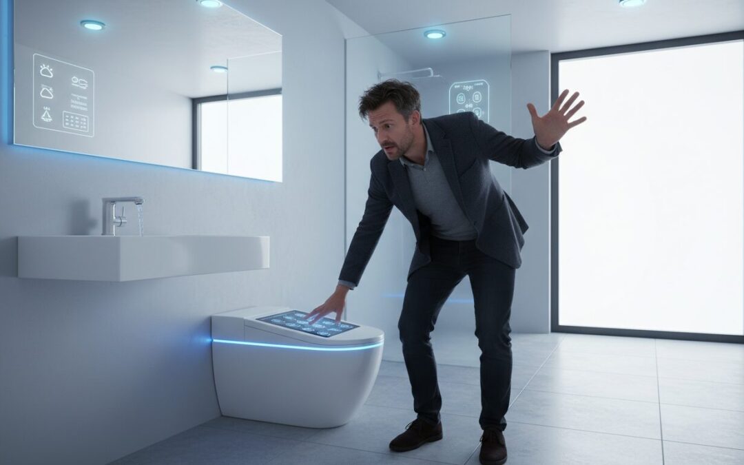 découvrez pourquoi certaines personnes rencontrent des difficultés avec les maisons intelligentes, à travers des témoignages surprenants de clients incapables de tirer la chasse d'eau.