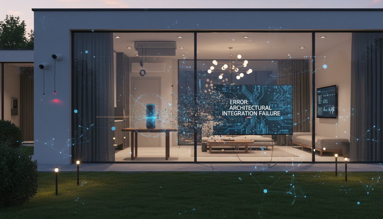 découvrez les défis de la maison connectée et comment le fossé architectural freine la fiabilité de l'automatisation domestique, impactant votre confort et sécurité.
