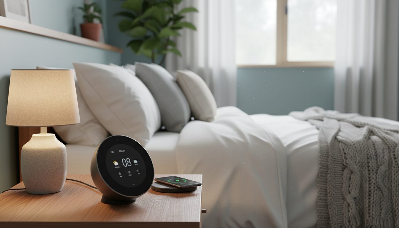 découvrez l'amazon echo spot, l'enceinte intelligente qui remplace parfaitement votre radio-réveil avec ses fonctionnalités innovantes et son design compact.