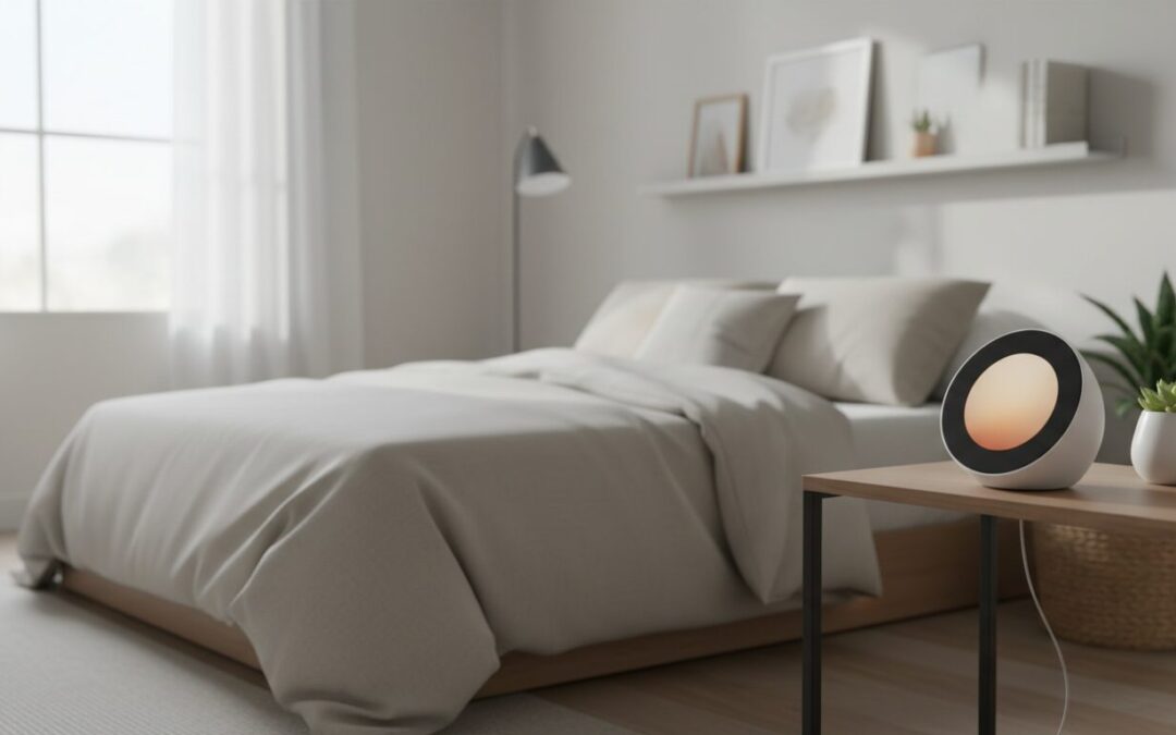 découvrez l'amazon echo spot, l'enceinte intelligente innovante qui remplace votre radio-réveil pour vous offrir musique, informations et assistants vocaux au quotidien.