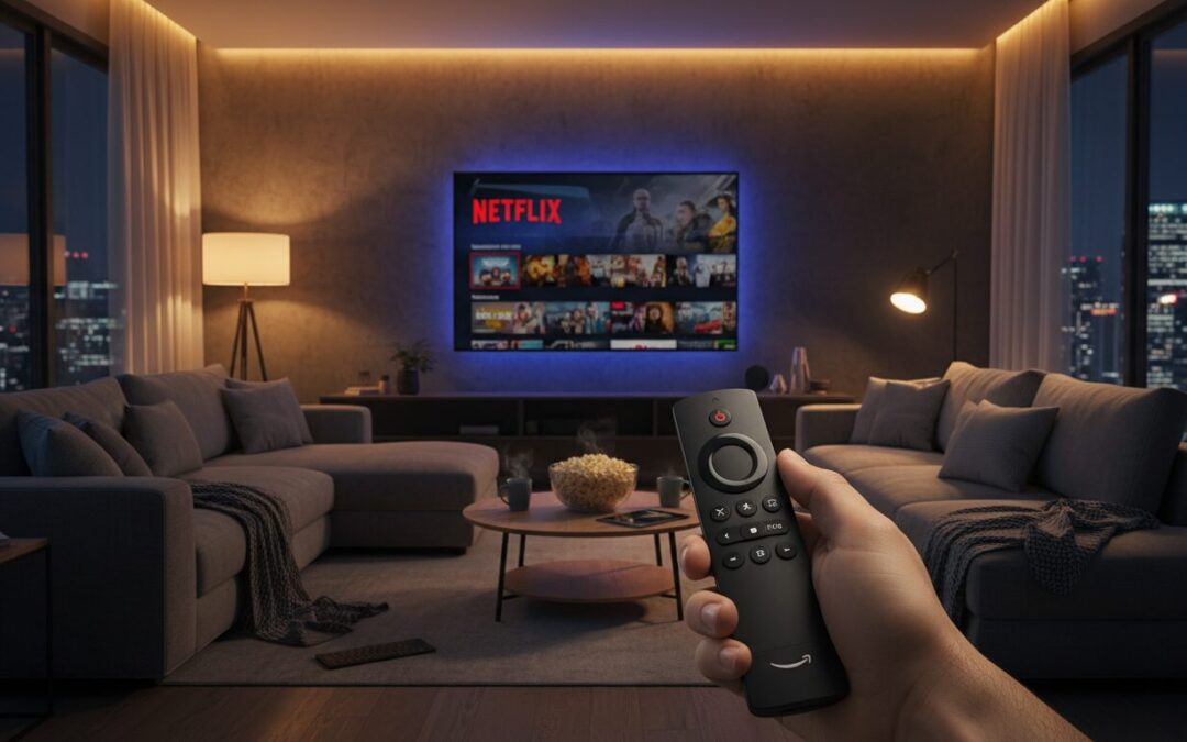 découvrez le fire tv stick hd avec une remise exceptionnelle de 40% et transformez vos soirées netflix en moments inoubliables de divertissement en streaming.