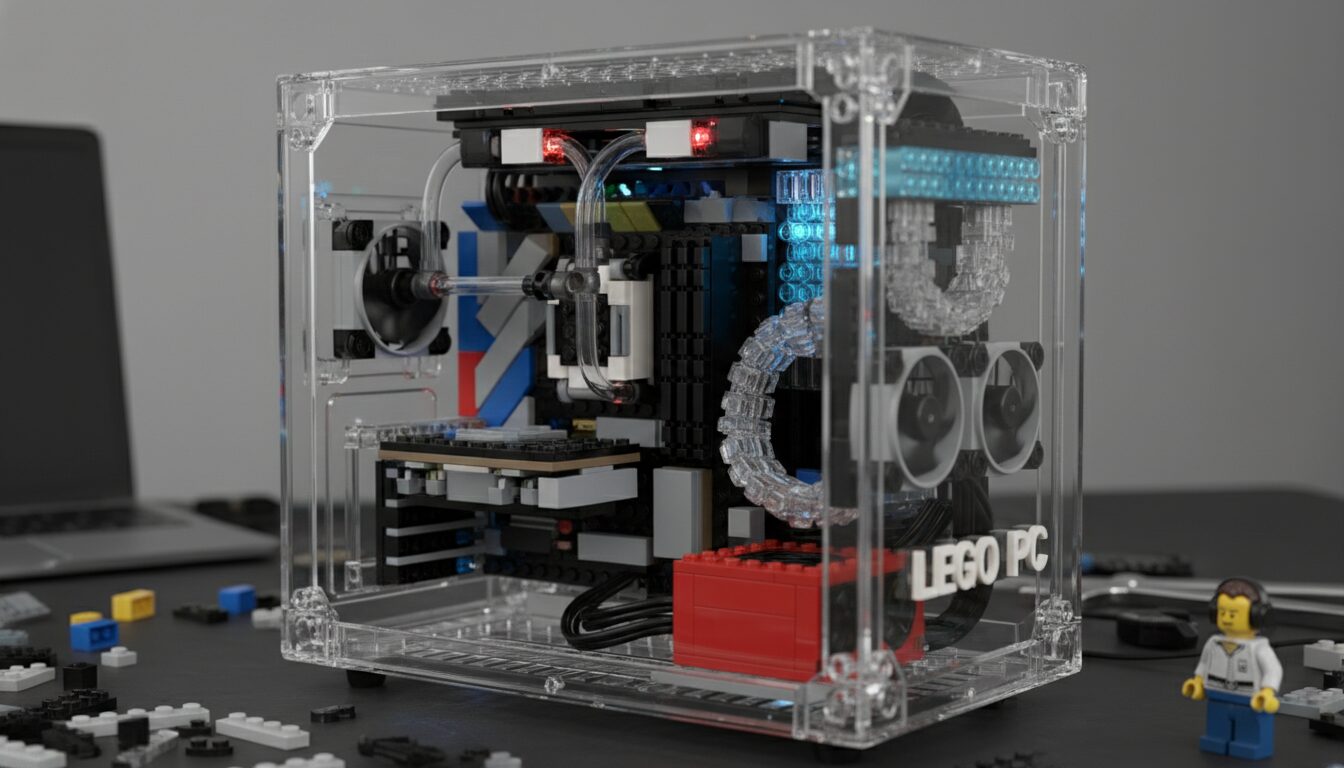 découvrez comment intégrer un pc dans une création lego grâce à ce projet exceptionnel d'un passionné, accompagné d'un tutoriel détaillé pour réaliser votre propre montage.