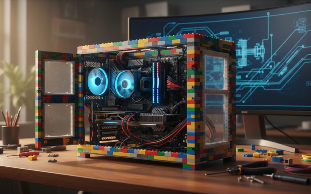 découvrez comment un passionné intègre un pc dans une création lego avec un tutoriel détaillé pour réaliser ce projet incroyable étape par étape.