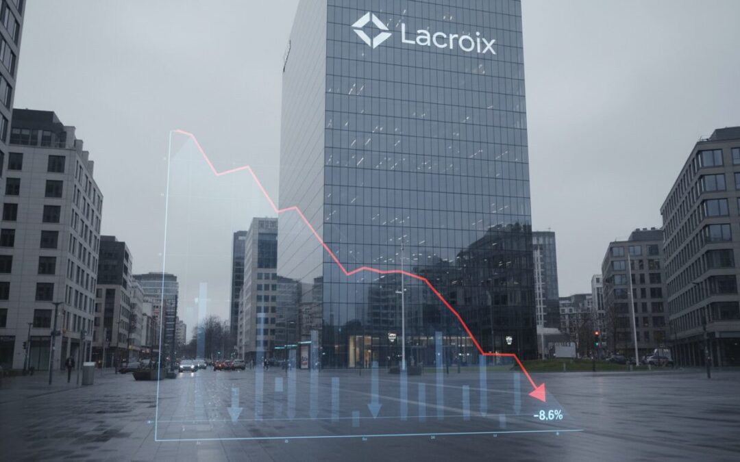 lacroix annonce un chiffre d’affaires consolidé de 635,6 m€ en 2024, affichant une baisse de 8,6 % à périmètre constant, reflétant les défis actuels du marché.