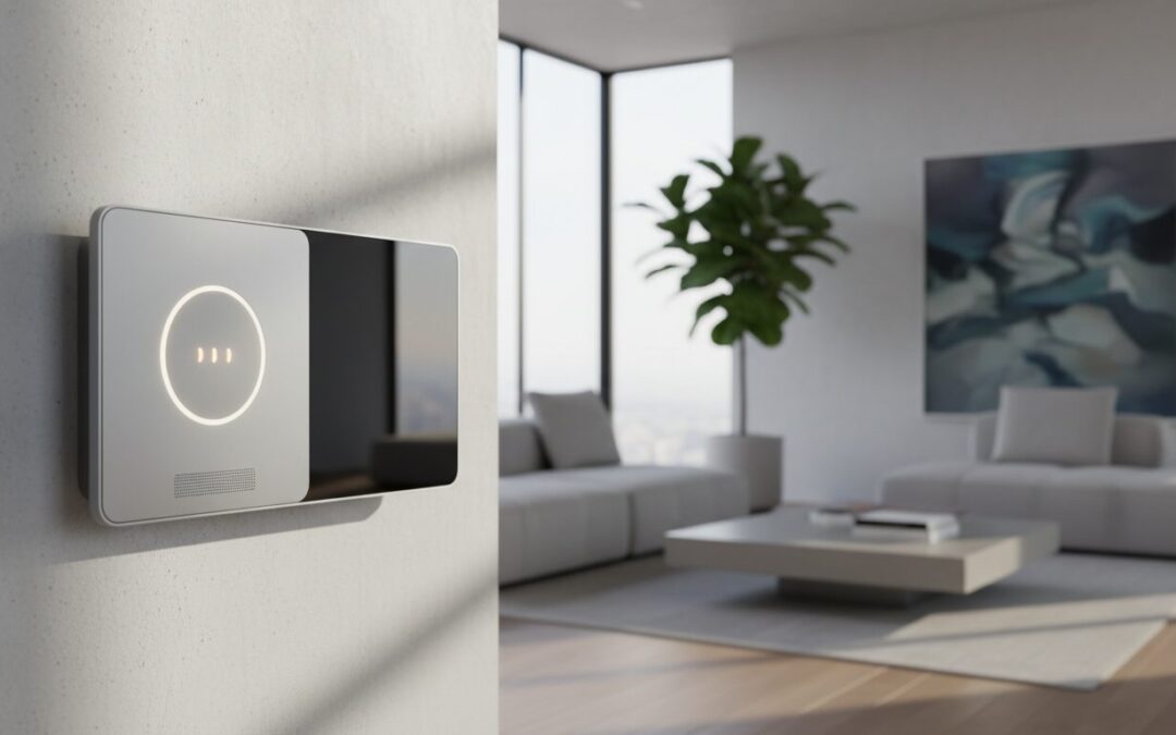 découvrez l'homehub d'apple, une fixation murale ingénieuse qui combine design élégant et recharge intégrée pour vos appareils, optimisant votre espace de manière pratique et moderne.