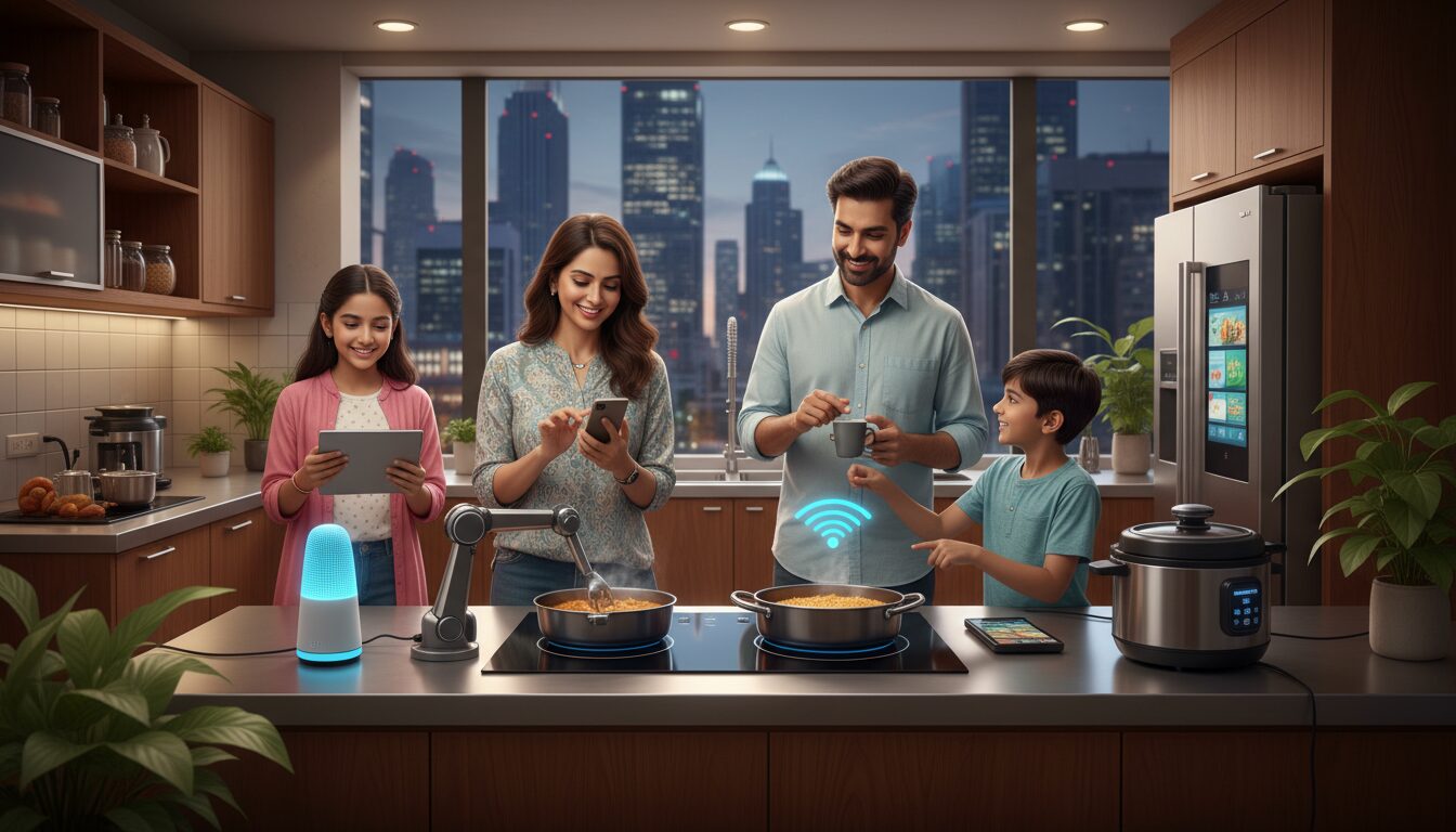 découvrez la croissance dynamique du marché des appareils de cuisine intelligents en inde, qui devrait atteindre 2,99 milliards de dollars d'ici 2032, grâce à une demande en forte expansion et à l'innovation technologique.