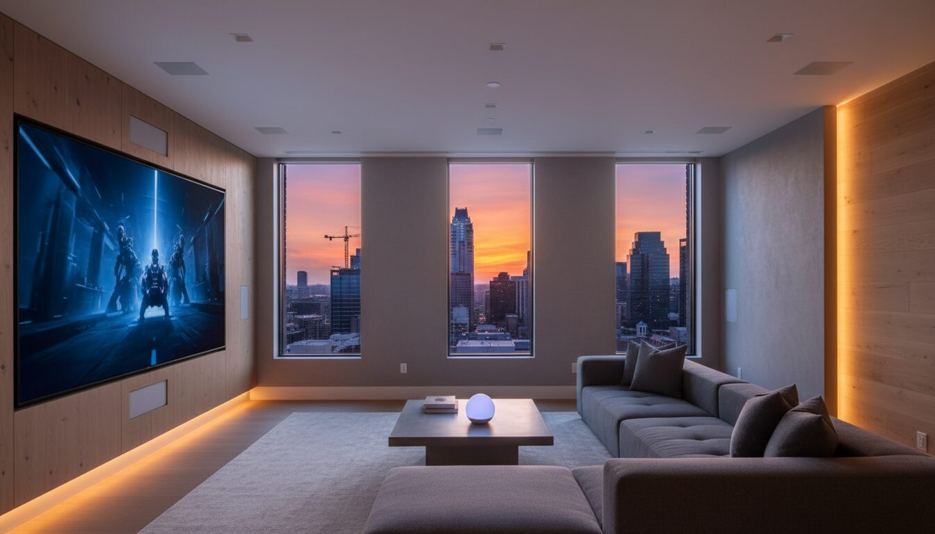 découvrez comment les systèmes de divertissement à domicile à austin se transforment grâce à l'expansion des théâtres domestiques intelligents, alliant technologie et confort pour une expérience immersive unique.