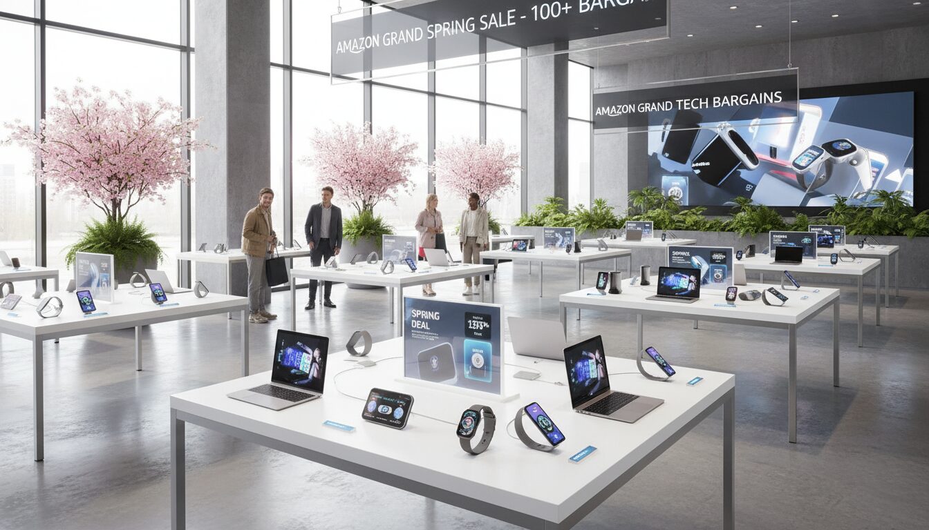 découvrez près de 100 des meilleures offres high-tech du grand soldes de printemps amazon, sélectionnées spécialement pour vous. profitez des meilleurs prix sur vos gadgets préférés dès maintenant !