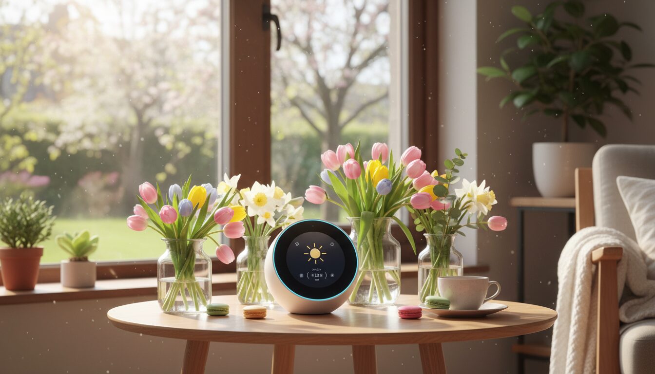 profitez de la promo éclair de printemps avec l’echo spot nouvelle génération en réduction exceptionnelle de -42% jusqu’à ce soir uniquement ! ne manquez pas cette offre limitée.