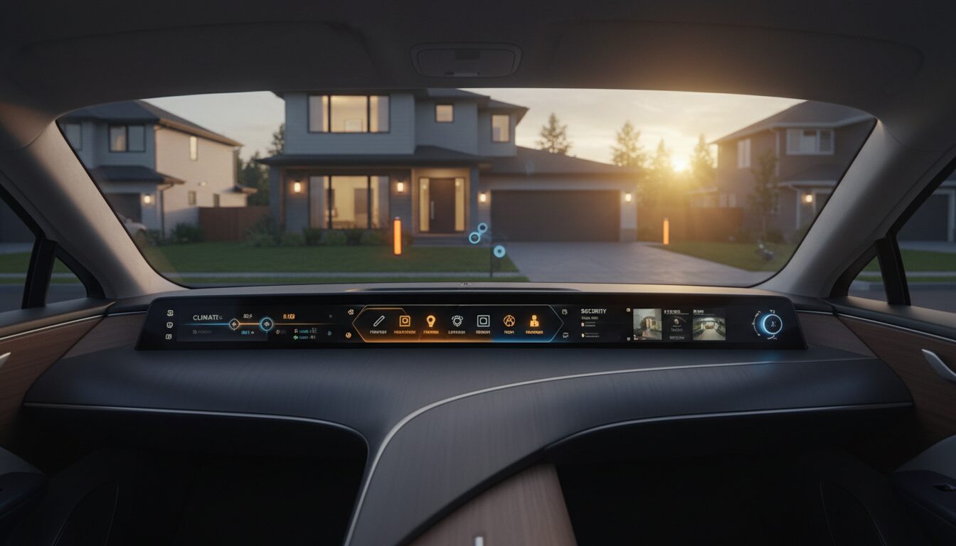 découvrez comment samsung vous permet de contrôler facilement les objets connectés de votre maison directement depuis votre voiture, pour un confort et une sécurité optimisés.
