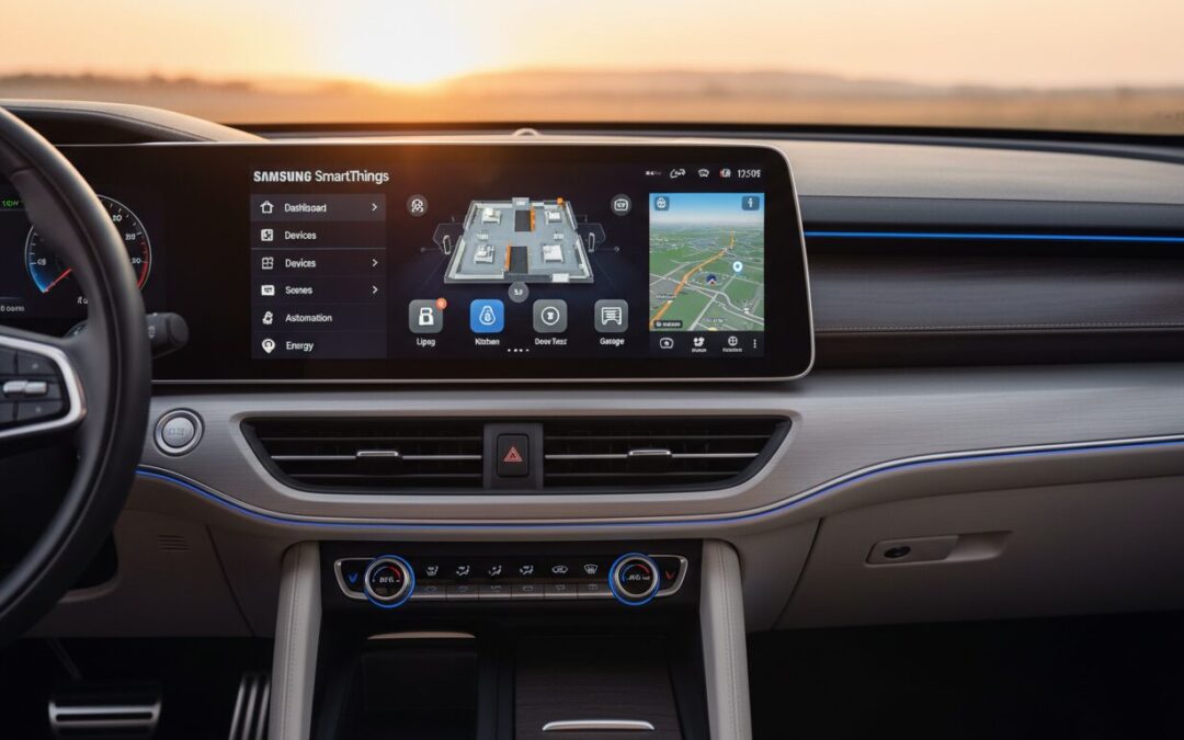 découvrez comment samsung facilite le contrôle de ses appareils connectés depuis votre voiture, tout en tenant compte de certaines limitations.