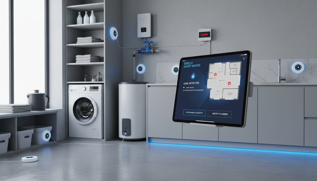 découvrez shelly flood gen4, la nouvelle génération de capteurs d’inondation intelligents qui protège votre maison en détectant rapidement les fuites d’eau pour éviter les dégâts.