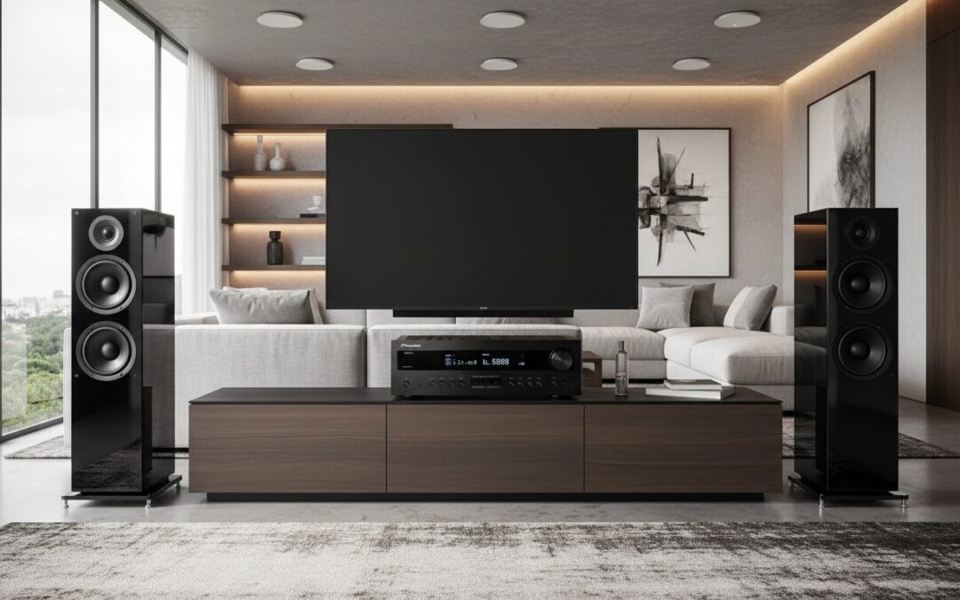 Cet ampli Pioneer polyvalent : 11 canaux amplifiés, Dirac Live, IMAX Enhanced et intégration Sonos pour une expérience audio ultime