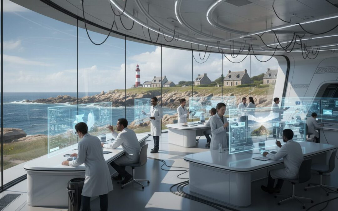 découvrez comment des chercheurs en bretagne innovent pour transformer la télévision de demain avec oceane.