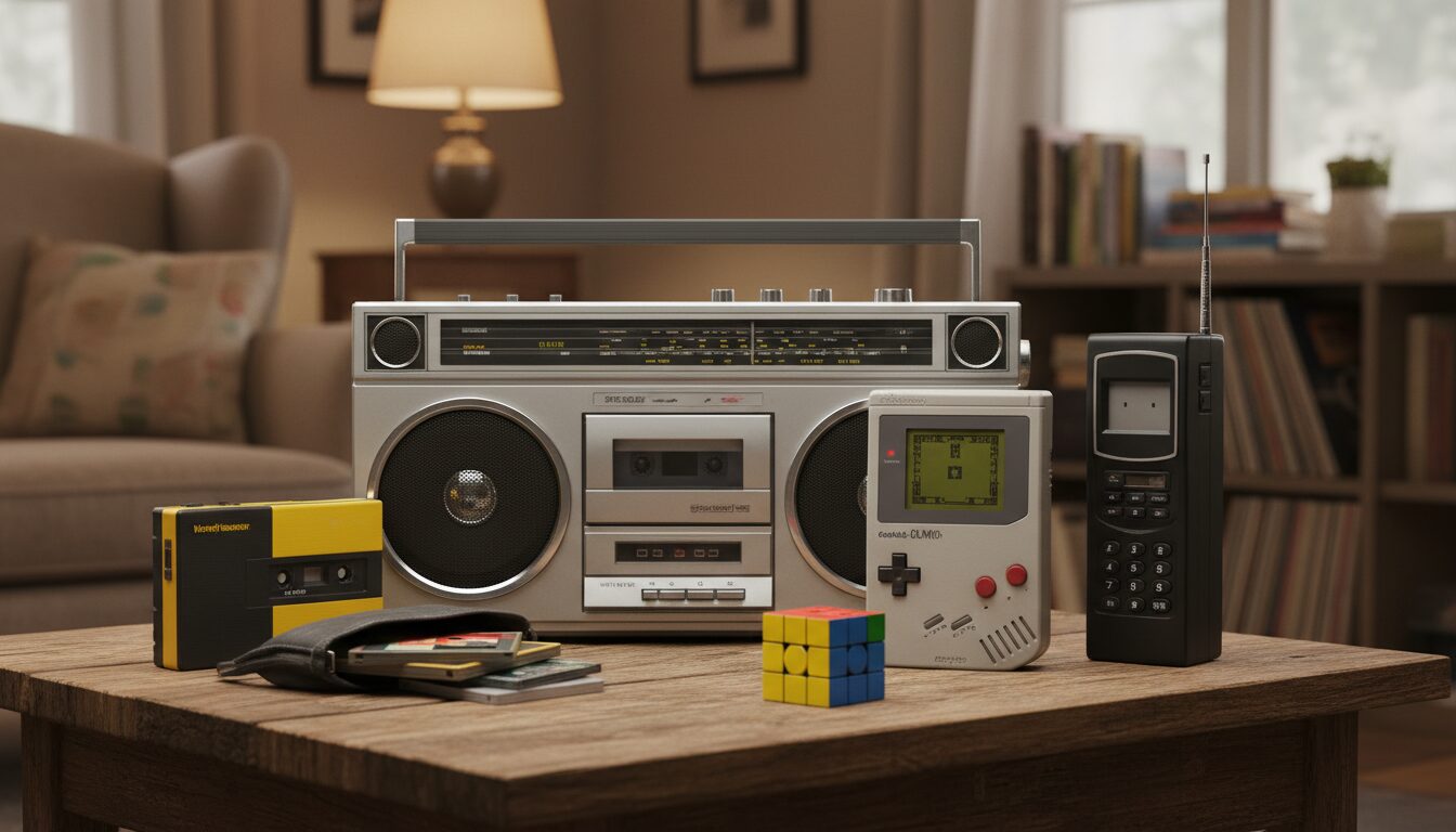 découvrez une sélection unique de gadgets rétro des années 80 sur amazon. plongez dans la nostalgie avec des objets vintage incontournables à retrouver dès maintenant.