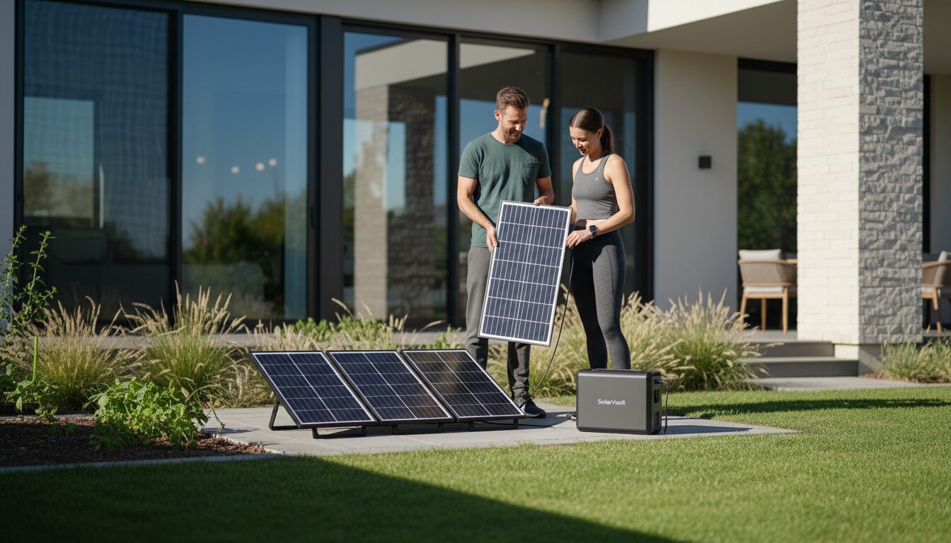 découvrez jackery solarvault 3, le système solaire facile à installer en seulement 5 minutes pour réduire efficacement votre facture d'électricité et adopter une énergie renouvelable.