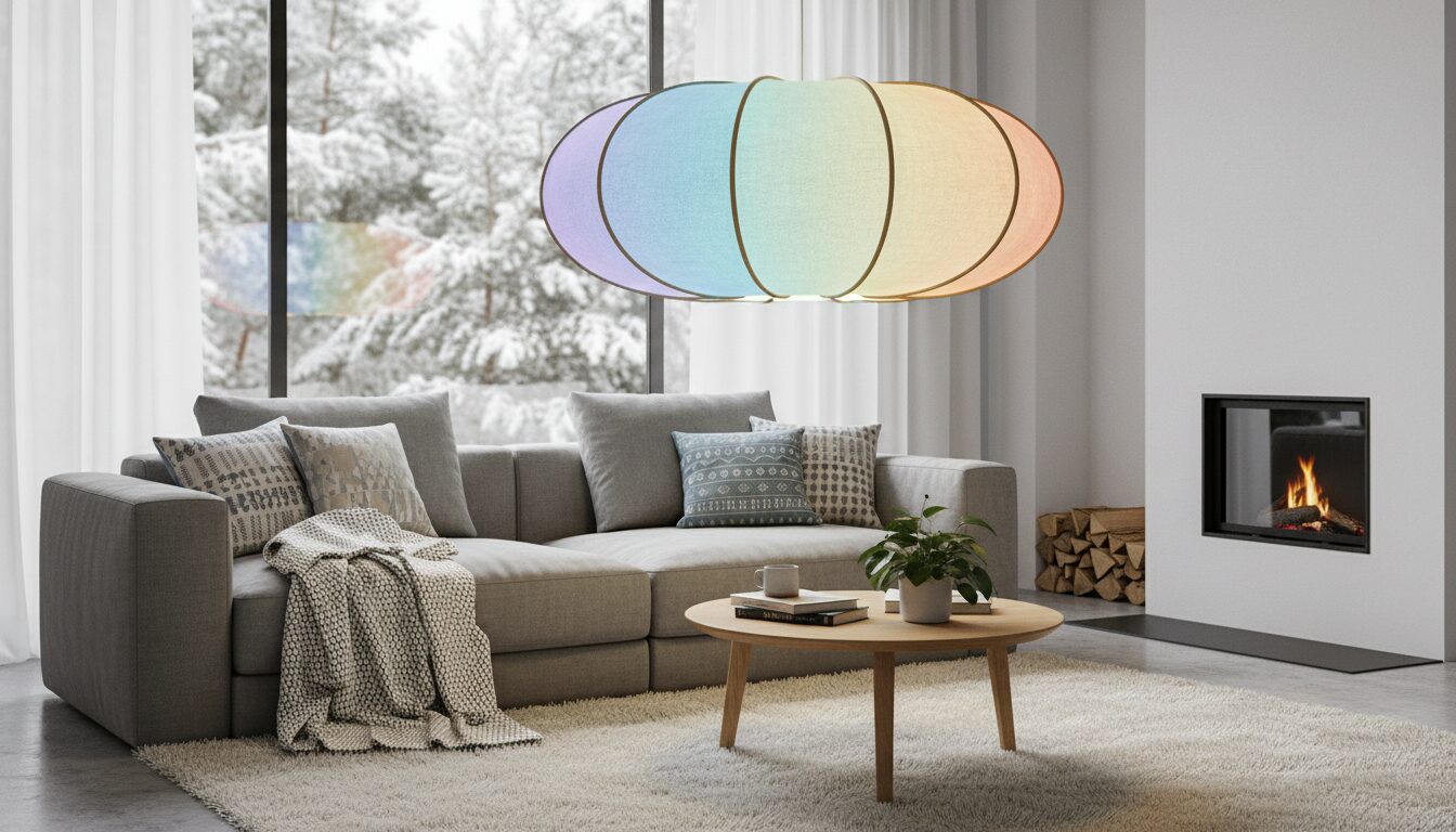 découvrez la lampe donut d'ikea, qui, derrière un seul bouton, dévoile une incroyable palette de couleurs pour illuminer votre intérieur avec style et originalité.