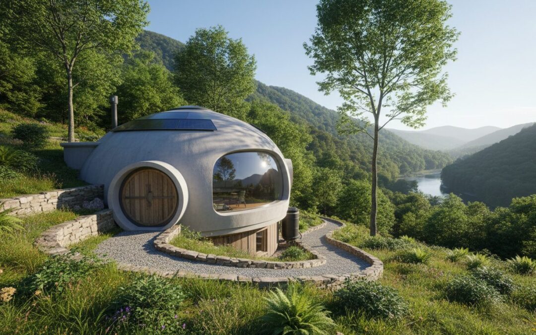 découvrez cette maison dôme résistante aux catastrophes, située à quelques minutes de camp david. une opportunité unique alliant sécurité, confort et proximité d'un site prestigieux. à ne pas manquer !