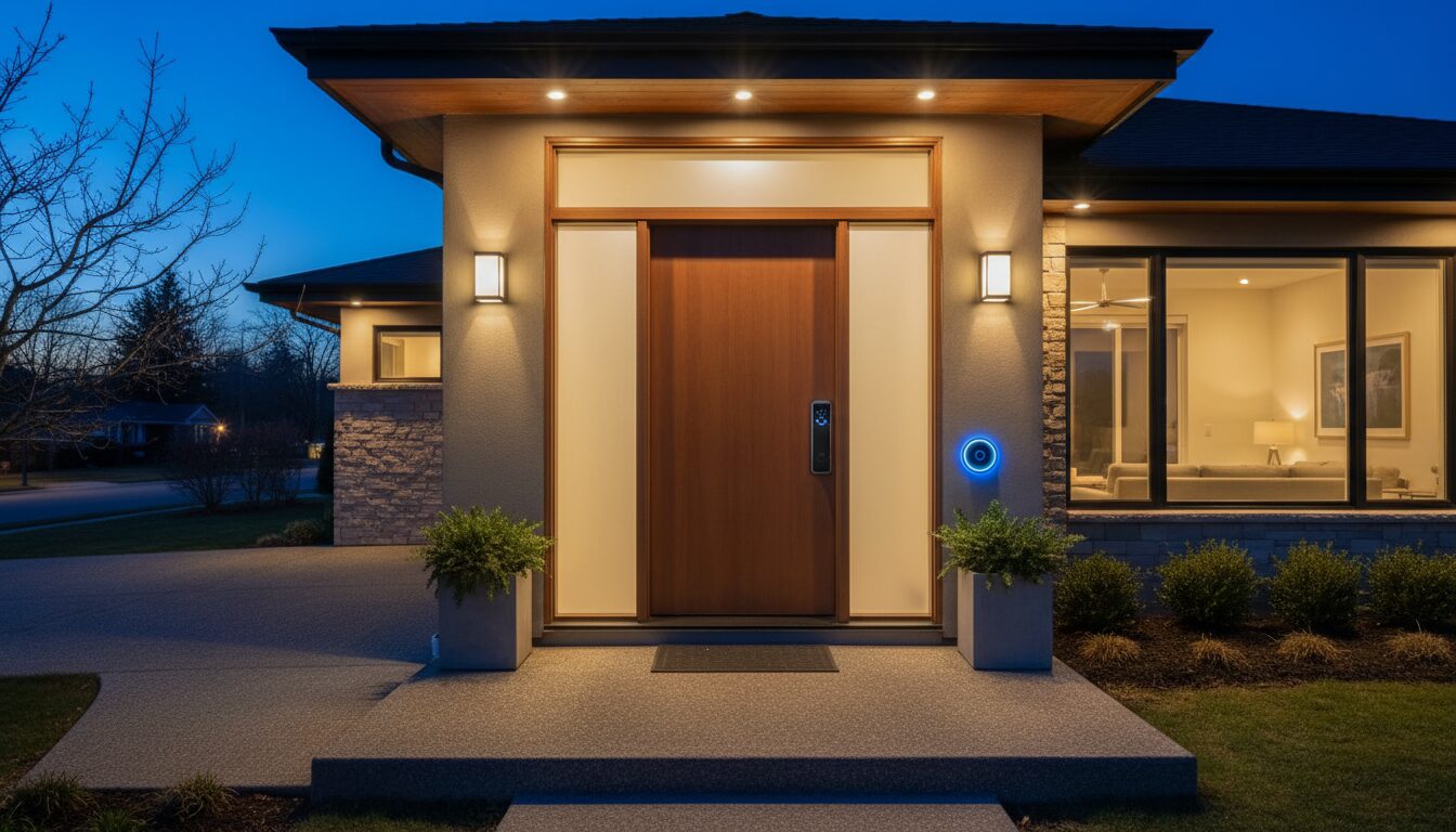 découvrez myq secure view, la serrure intelligente 3-en-1 alliant sécurité, contrôle d'accès et surveillance vidéo pour protéger efficacement votre domicile.