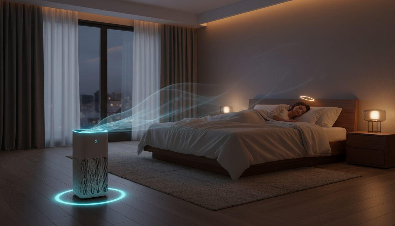 découvrez comment votre purificateur d'air peut réduire les ronflements nocturnes et améliorer la qualité de votre sommeil en apportant un air plus pur et sain.