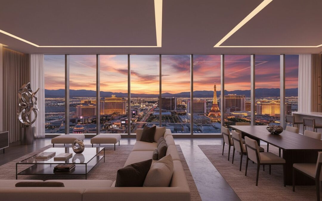 Vente exceptionnelle à Las Vegas : un penthouse unique en son genre bat tous les records