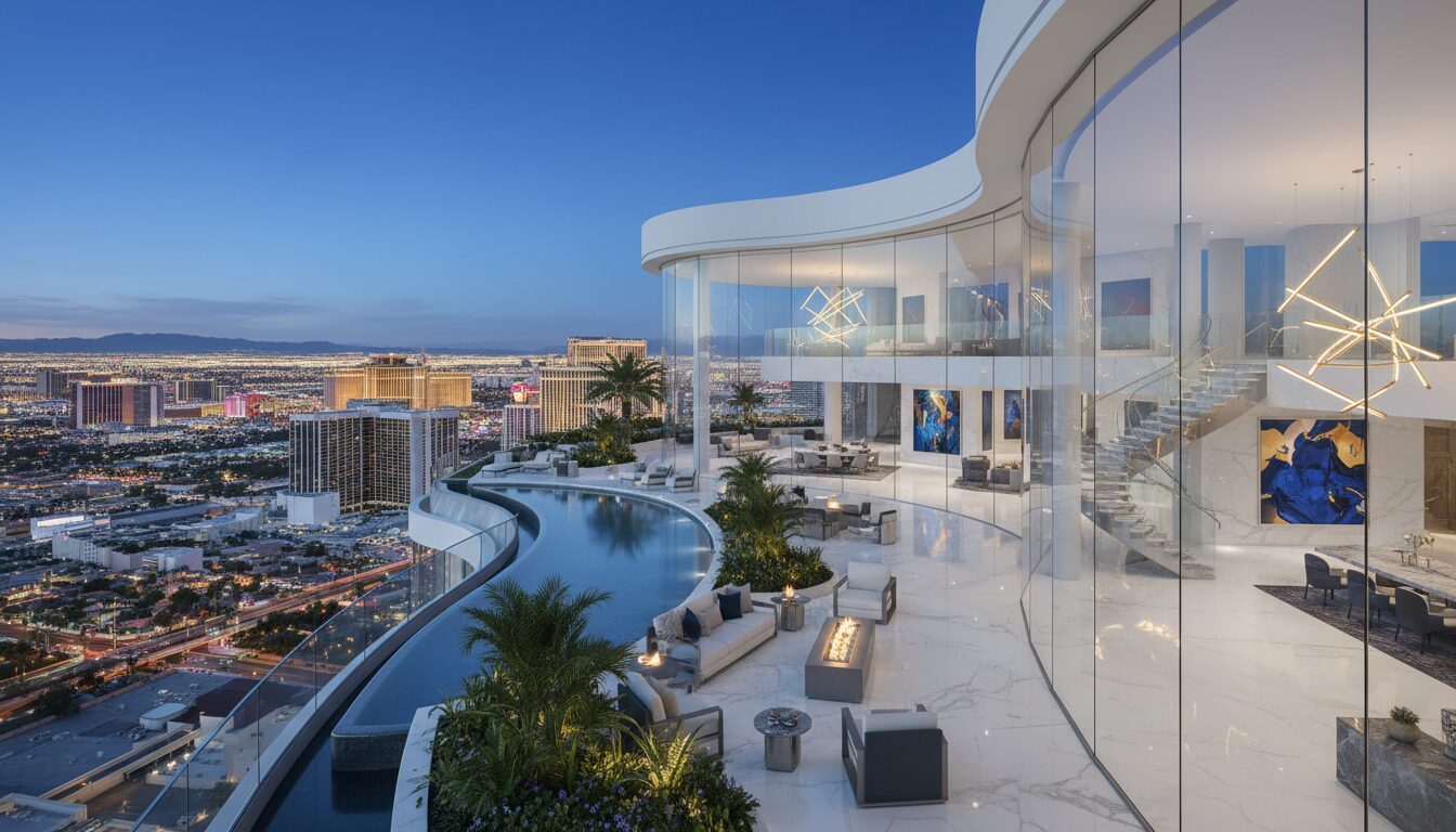 découvrez la vente exceptionnelle à las vegas : un penthouse unique en son genre qui bat tous les records. ne manquez pas cette opportunité rare d'acquérir un bien immobilier d'exception au cœur de la ville.