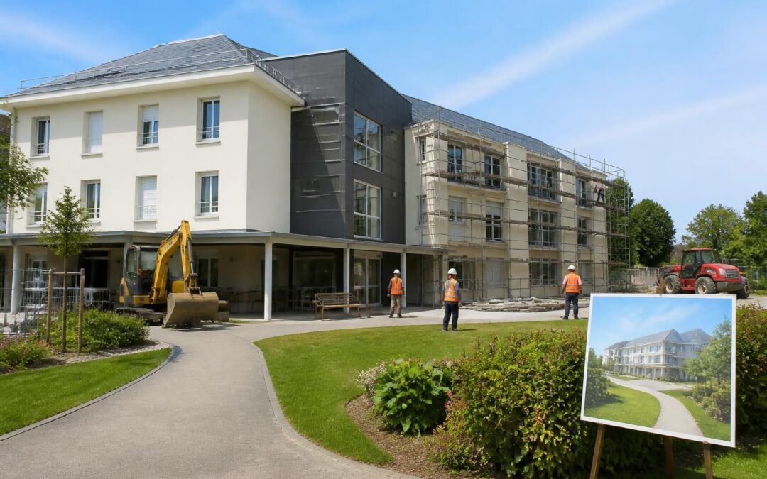 À Nozay, l’Ehpad public engage des travaux de 13 millions d&rsquo;euros et prévoit une augmentation progressive des tarifs