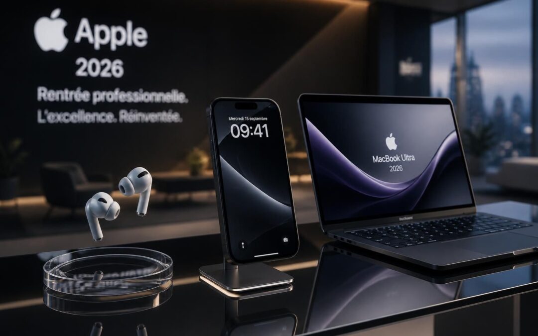 Apple 2026 : Découvrez l’iPhone Ultra, MacBook Ultra et AirPods Ultra pour une rentrée exceptionnelle placée sous le signe de l&rsquo;innovation