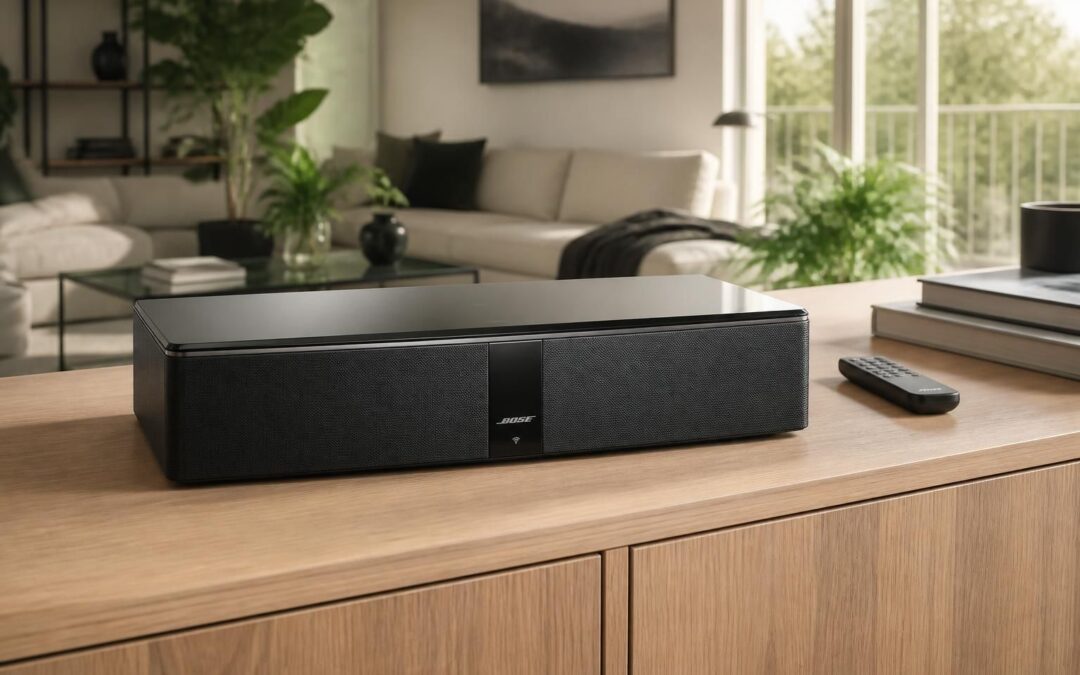 découvrez notre test complet du bose lifestyle ultra, l'enceinte multiroom haut de gamme alliant design élégant, son exceptionnel et technologie avancée pour une expérience audio immersive.