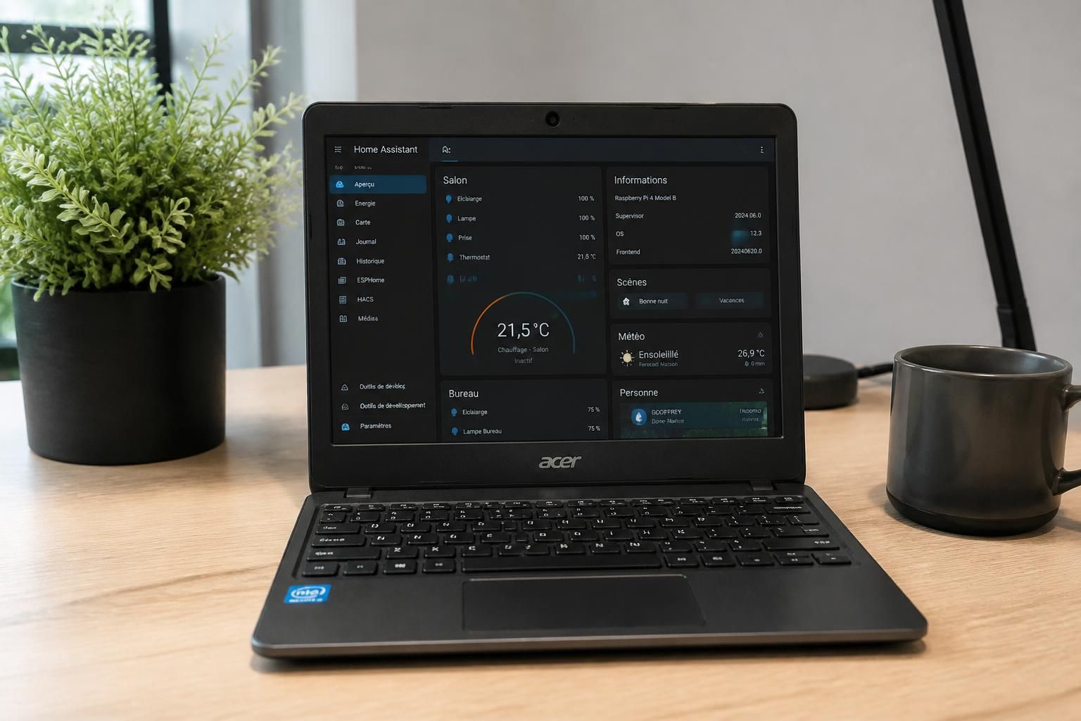 découvrez comment transformer un vieux chromebook en un terminal dédié pour home assistant, optimisant ainsi votre maison connectée avec une solution économique et efficace.