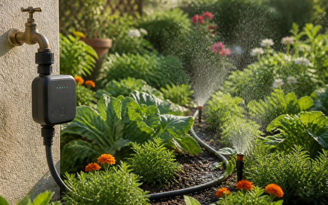 Comment un boîtier à 40 € a transformé mon robinet en un système d&rsquo;arrosage automatique pour un jardin autonome