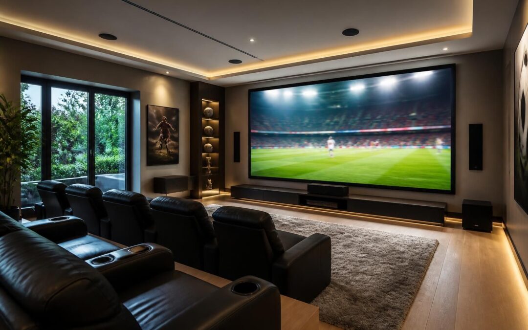 Coupe du Monde 2026 : Découvrez le home cinéma ultime avec écran géant de 145 pouces et son Dolby Atmos immersif