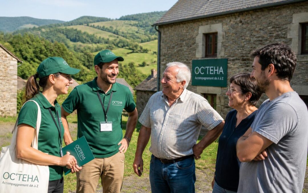 En Aveyron, l&rsquo;association Oc&rsquo;Téha s&rsquo;engage à accompagner les personnes de A à Z, en allant directement à leur rencontre