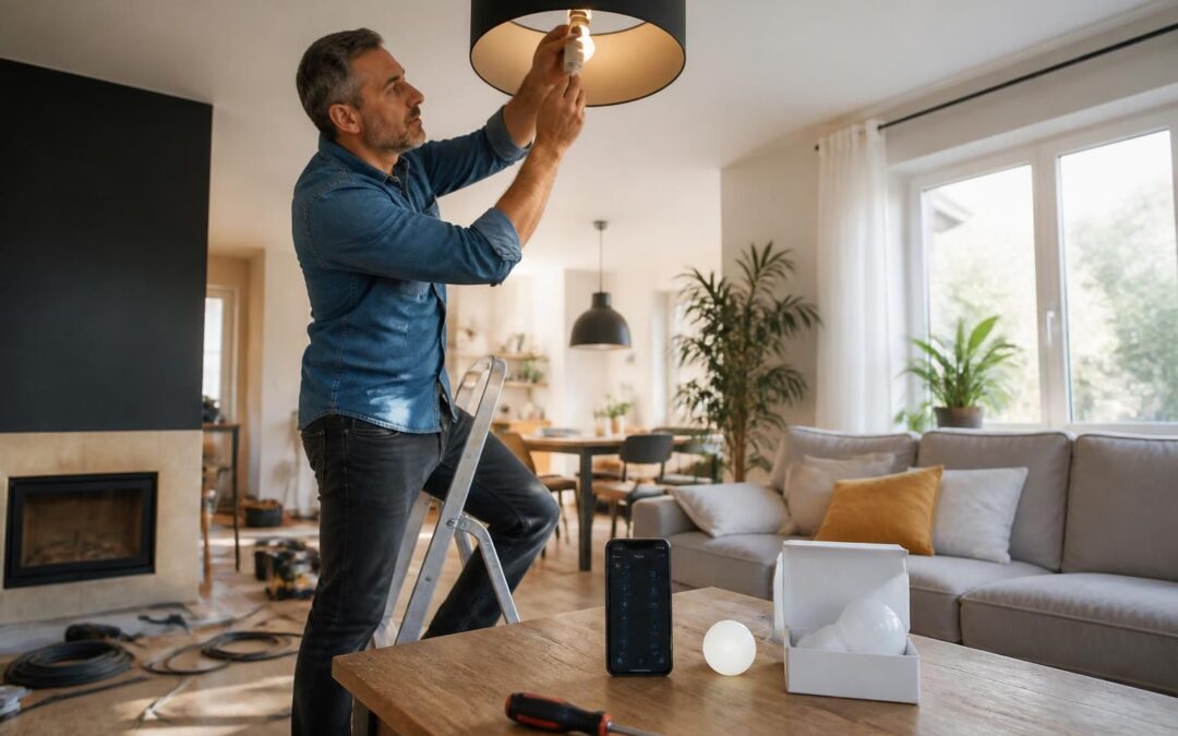 découvrez comment installer une ampoule connectée en 30 minutes et les défis souvent sous-estimés de la domotique, pour une maison intelligente sans stress.