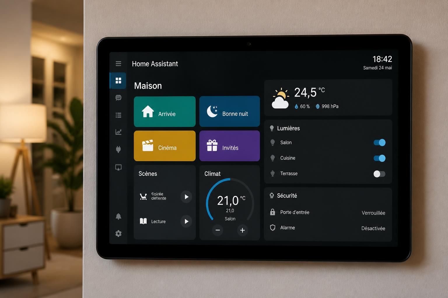 découvrez comment j'ai conçu un tableau de bord home assistant personnalisé pour contrôler facilement toute votre maison en une seule touche, simplifiant la gestion de vos appareils domotiques.