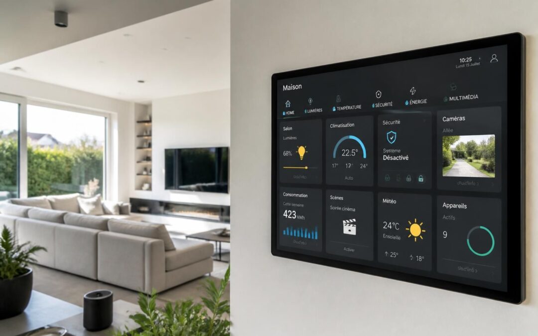 découvrez comment j'ai conçu un tableau de bord home assistant personnalisé pour gérer facilement toute ma maison d'un simple toucher.