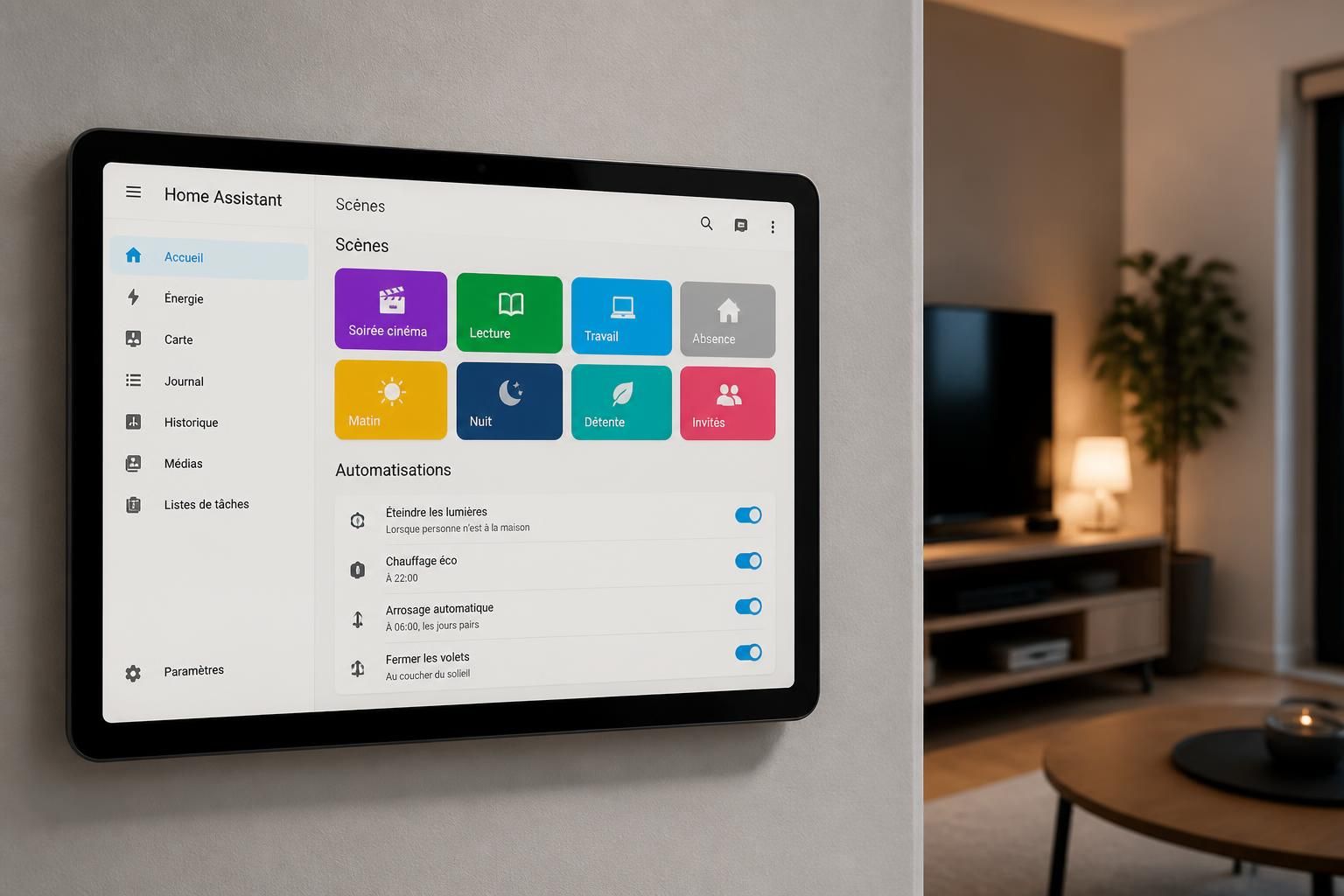 découvrez comment j'ai conçu un tableau de bord home assistant personnalisé pour gérer facilement toute ma maison d'un simple clic.