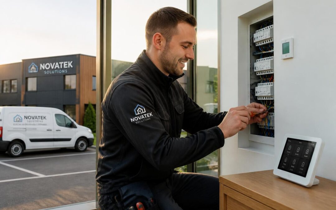 Novatek Solutions : votre expert en électricité, domotique et dépannage s&rsquo;implante à Langueux