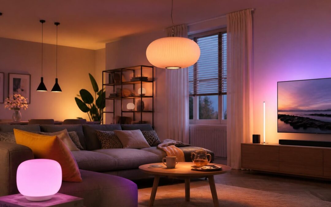 découvrez l'offre exclusive : -20% sur les ampoules connectées philips hue pour transformer votre éclairage quotidien en une expérience personnalisée et moderne.