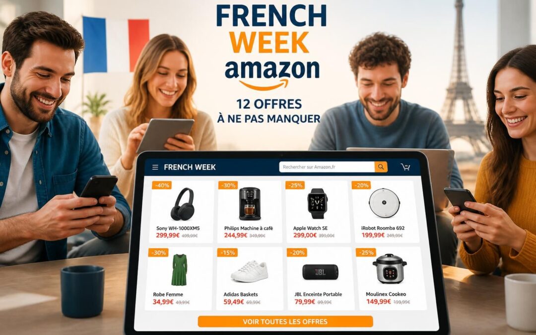 Top 12 des offres incontournables de la French Week Amazon à ne pas manquer avant la fin de l&rsquo;événement