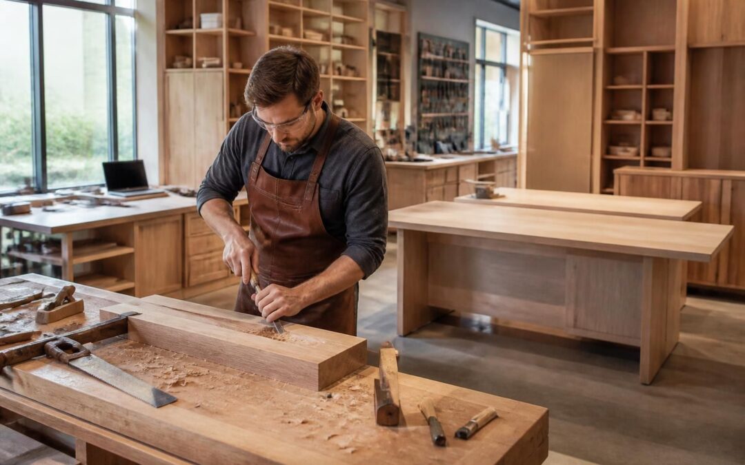 Un nouvel artisan expert en menuiserie lance son activité dédiée aux professionnels | Le Maine Libre