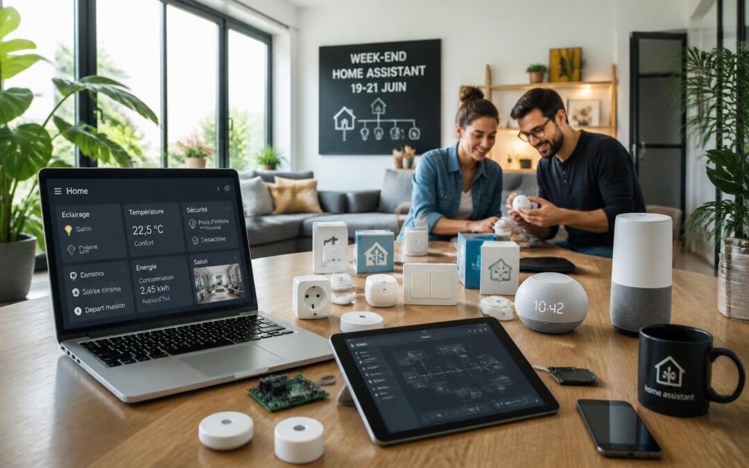 découvrez des projets home assistant pour optimiser votre technologie ce week-end du 19 au 21 juin et rendre votre maison plus intelligente et connectée.